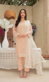 Shamooz. Mushq Volume 3. This elegance masterpiece style with pastel color and embrodiery work on the front and side panel that enhances a glow of color.The elegant hand-embellished add-on sparkle of glamour.This ensemble is a perfect balance for occassion.